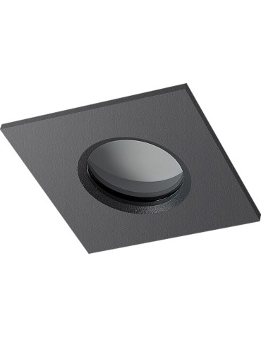 Azzardo IKA S IP65 DGR Flush Mounted Lamp IP65 Dark Gray AZ4231