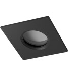 Flush-mounted hermetic lamps - Azzardo IKA S IP65 BK Flush Mounted Lamp IP65 Black AZ4230 - product 1