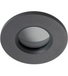 Flush-mounted hermetic lamps - Azzardo IKA R IP65 DGR Flush Mounted Lamp IP65 Dark Gray AZ4232 - product 1