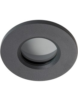 Azzardo IKA R IP65 DGR Flush Mounted Lamp IP65 Dark Gray AZ4232