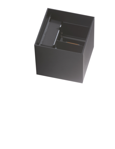 Azzardo GAMBINO 4000K DGR Wall lamp/shade IP54 Dark Grey AZ4471. - product 2