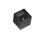 Outdoor wall lamps - Azzardo GAMBINO 4000K BK Wall lamp/shade IP54 Black AZ4470. - product 1