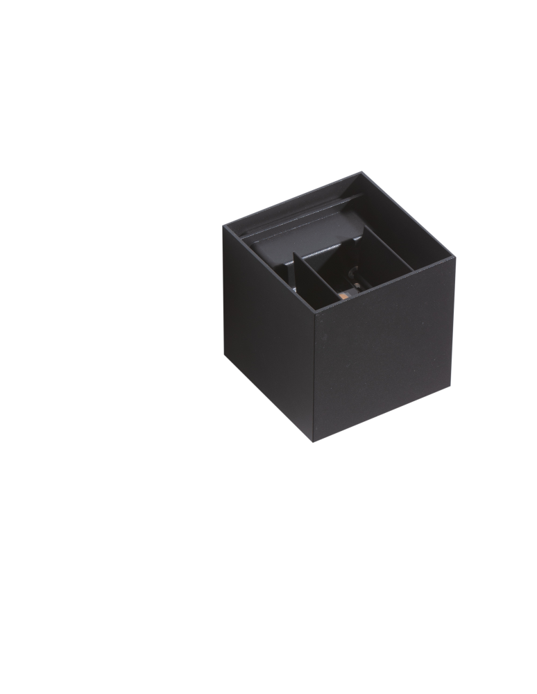 Outdoor wall lamps - Azzardo GAMBINO 4000K BK Wall lamp/shade IP54 Black AZ4470. - product kolory-swiatla.pl 2