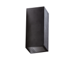 Outdoor wall lamps - Azzardo JAKE WALL 2 BK Wall lamp/shade IP54 Black Mat AZ4269. - product 1