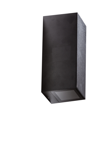 Azzardo JAKE WALL 2 BK Wall lamp/shade IP54 Black Mat AZ4269.