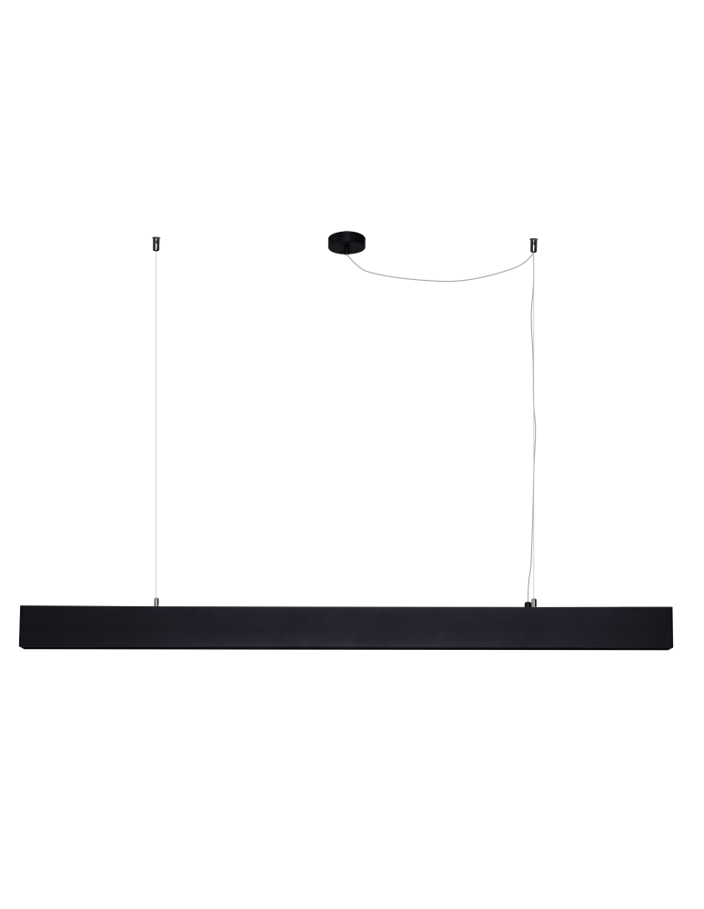 Pendant lamps over desk - Azzardo LINNEA 140 PENDANT CCT BK Pendant Lamp Black AZ4571 - product kolory-swiatla.pl 1