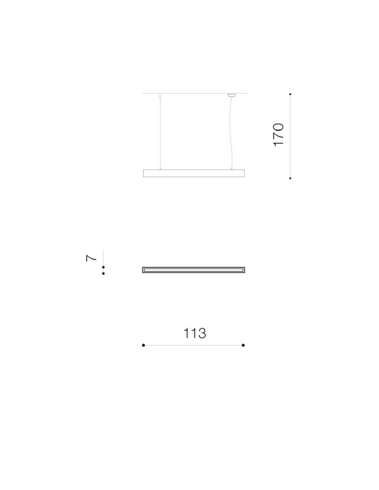 Pendant lamps over desk - Azzardo LINNEA 112 PENDANT CCT WH Pendant Lamp White AZ4570. - product kolory-swiatla.pl 2