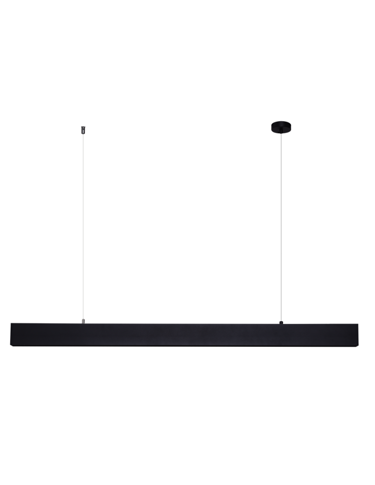 Pendant lamps over desk - Azzardo LINNEA 112 PENDANT CCT BK Pendant Lamp Black AZ4569. - product kolory-swiatla.pl 3