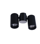 Ceiling spotlights - Azzardo MAKALU 2 BK Surface Mounted Lamp Black AZ4212 - product 1