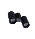 Ceiling spotlights - Azzardo MAKALU 2 BK Surface Mounted Lamp Black AZ4212 - product 2
