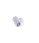 Ceiling spotlights - Azzardo MAKALU 1 WH Surface Mounted Lamp White AZ4211 - product 2