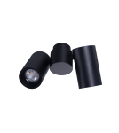 Ceiling spotlights - Azzardo MAKALU 2 BK Surface Mounted Lamp Black AZ4212 - product 4