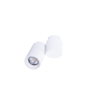 Ceiling spotlights - Azzardo MAKALU 1 WH Surface Mounted Lamp White AZ4211 - product 1