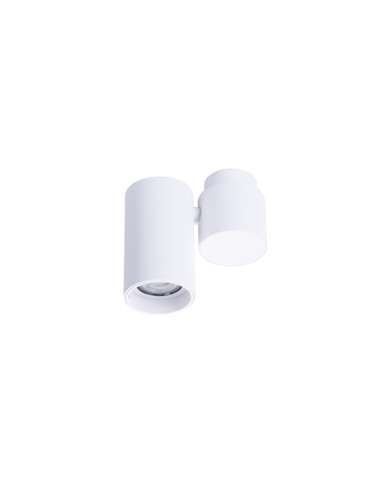 Ceiling spotlights - Azzardo MAKALU 1 WH Surface Mounted Lamp White AZ4211 - product kolory-swiatla.pl 4