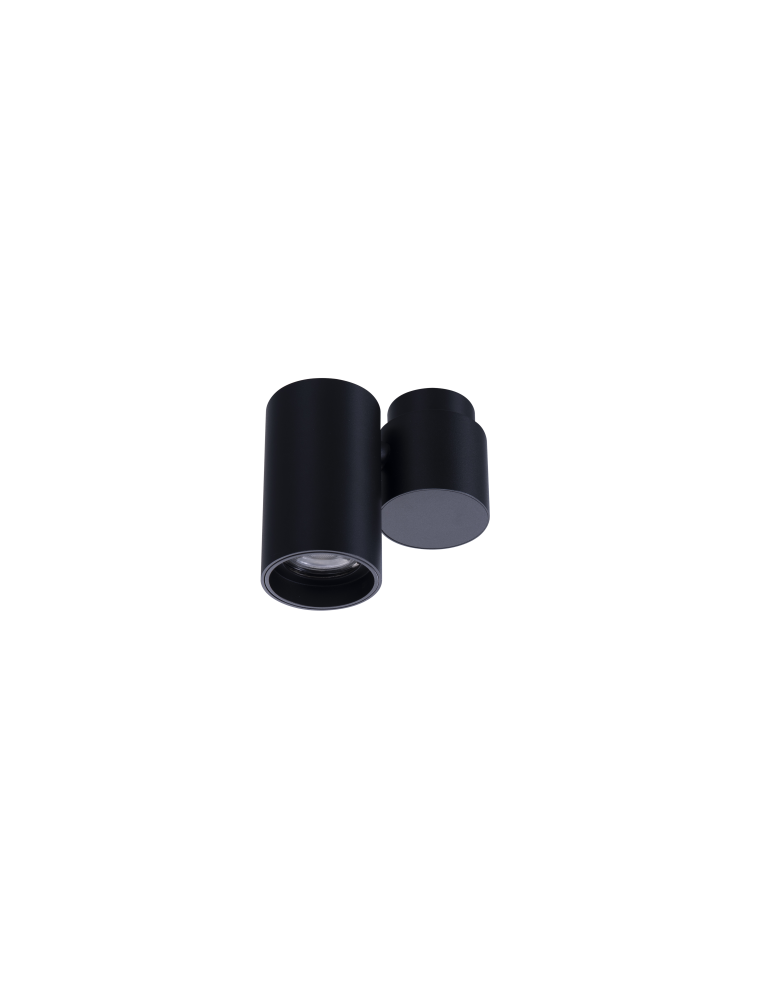 Ceiling spotlights - Azzardo MAKALU 1 BK Surface Mounted Lamp Black AZ4210 - product kolory-swiatla.pl 3