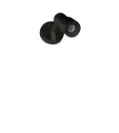 Ceiling spotlights - Azzardo LUMI 3000K BK Ceiling or Wall Spotlight Black AZ4555. - product 2