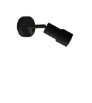 Ceiling spotlights - Azzardo LUMI 3000K BK Ceiling or Wall Spotlight Black AZ4555. - product 3