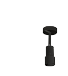 Ceiling spotlights - Azzardo LUMI 3000K BK Ceiling or Wall Spotlight Black AZ4555. - product 4