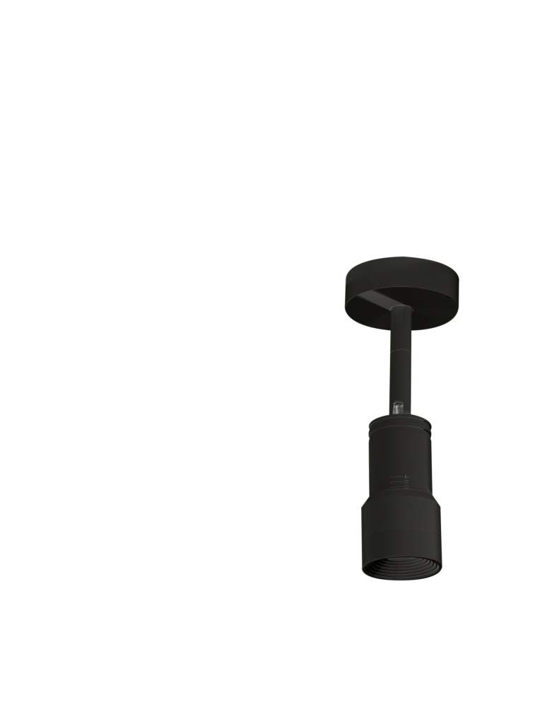 Ceiling spotlights - Azzardo LUMI 3000K BK Ceiling or Wall Spotlight Black AZ4555. - product kolory-swiatla.pl 4