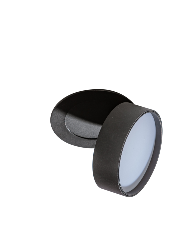 Recessed ceiling spotlights - Azzardo MONA SPOT 18W 3000K BK Flush Mounted Lamp Black Mat AZ4535. - product kolory-swiatla.pl 3