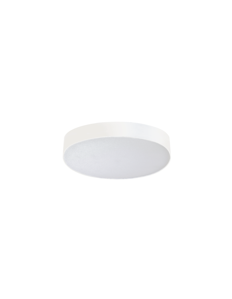 Plafonds with remote control - Azzardo MONZA R 50 CCT + REMOTE CONTROL (WH) Surface Mounted Lamp White AZ4766 - product kolory-swiatla.pl 1