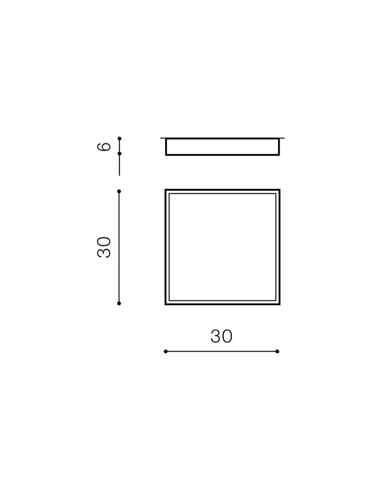 Plafonds with remote control - Azzardo MONZA S 30 CCT + REMOTE CONTROL (WH) Surface Mounted Lamp White AZ4772. - product kolory-swiatla.pl 2