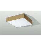 Plafonds with remote control - Azzardo MONZA S 40 CCT + REMOTE CONTROL (CHA) Surface Mounted Lamp Champagne AZ4774. - product 1