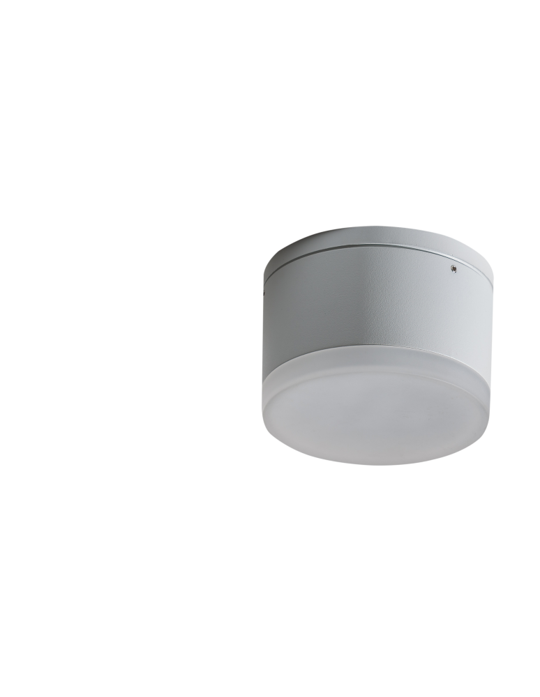 Outdoor ceiling lamps - Azzardo APULIA R IP54 LED 10W 800lm 3000K Outdoor White Ceiling Light AZ4334. - product kolory-swiatla.pl 4