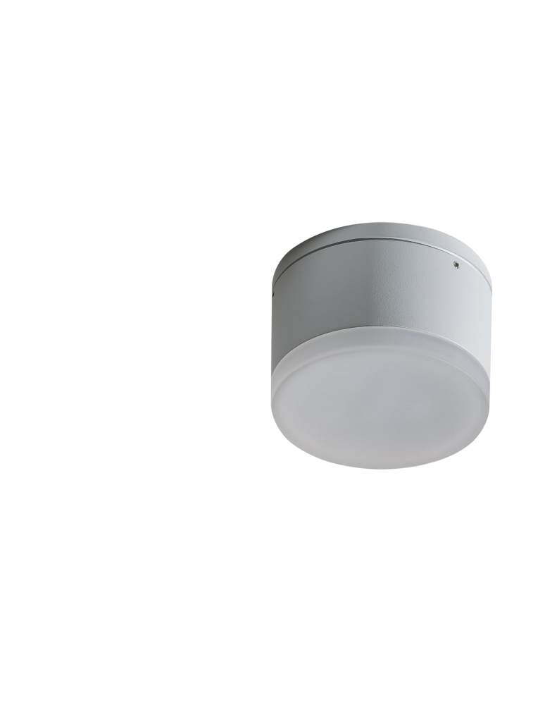 Outdoor ceiling lamps - Azzardo APULIA R IP54 LED 10W 800lm 3000K Outdoor White Ceiling Light AZ4334. - product kolory-swiatla.pl 5