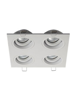 Zuma Line CHUCK DL4 SQUARE 4xGU10 Biały 20069-WH