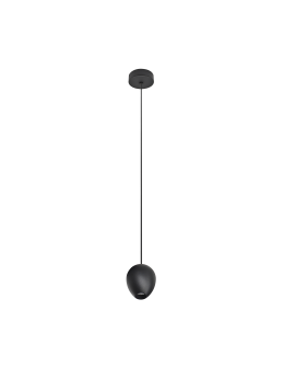 Azzardo OVUM 1 PENDANT BLACK 1xLED Wisząca Czarny AZ3095