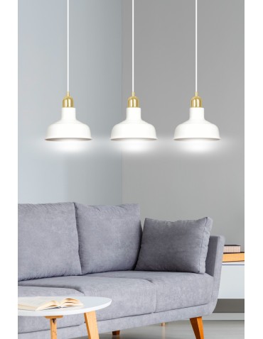 Emibig IBOR 3 WHITE LAMPA WISZĄCA BIAŁY 1043/3 - produkt 2