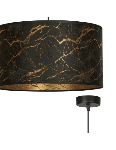 Emibig BRODDI 1 BL MARBEL BLACK LAMPA WISZĄCA CZARNY 1048/1 - produkt 2