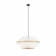 Emibig MALIA 1 WHITE/GOLD Lampa wisząca Czarny 1184/1