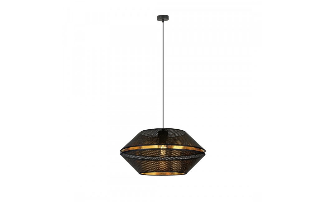 Emibig MALIA 1 BLACK/GOLD Lampa wisząca Czarny 1185/1