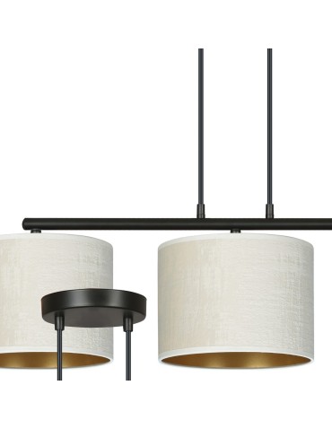 Emibig HILDE 3 BL WHITE LAMPA WISZĄCA CZARNY 1052/3 - produkt 2