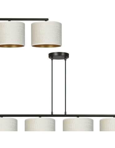 Emibig HILDE 4 BL WHITE LAMPA WISZĄCA CZARNY 1052/4 - produkt 2