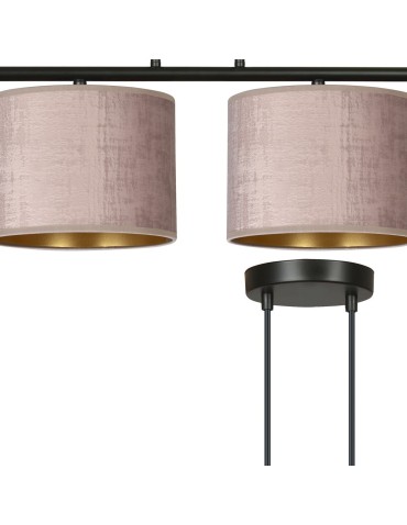 Emibig HILDE 4 BL ROSE LAMPA WISZĄCA CZARNY 1053/4 - produkt 2