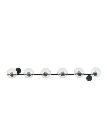 Emibig GIA 6 TRANSPARENT Lampa sufitowa Czarny 1209/6 - produkt 2