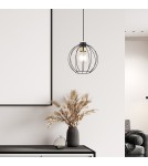 Single pendant lamps - Emibig GINO 1 BLACK/GOLD Pendant Lamp Black/Gold 1222/1 - product 3
