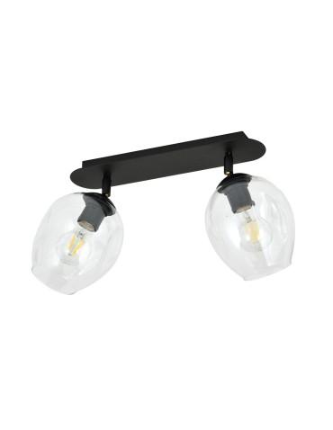 Emibig FLOW 2 TRANSPARENT Lampa sufitowa Czarny 1177/2 - produkt 2
