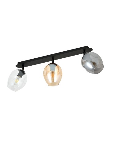 Emibig FLOW 3 MIX Lampa sufitowa Czarny 1180/3 - produkt 2