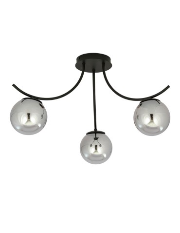 Emibig BOSTON 3 BLACK/GRAFIT LAMPA SUFITOWA CZARNY 1110/3 - produkt 2