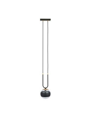 Emibig GLAM 1 BLACK/STRIPE LAMPA WISZĄCA CZARNY 1113/1 - produkt 2