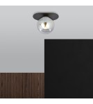 Small ceiling lamps - Emibig PLAZA 1 BLACK/GRAPHITE SUSPENSION LAMP BLACK 1119/1 - product 4