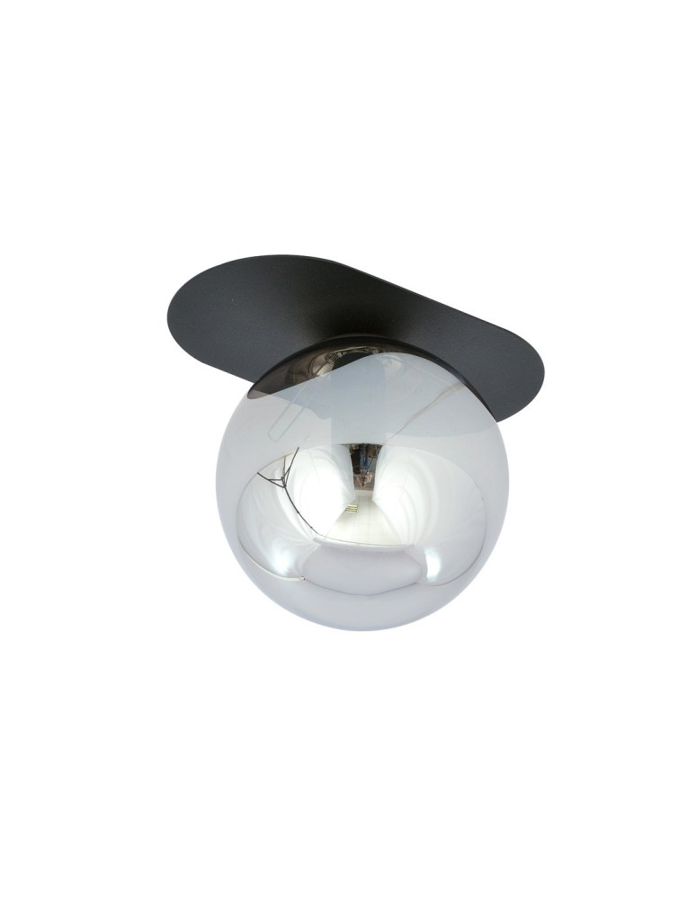 Small ceiling lamps - Emibig PLAZA 1 BLACK/GRAPHITE SUSPENSION LAMP BLACK 1119/1 - product kolory-swiatla.pl 5