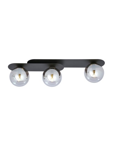 Emibig PLAZA 3 BLACK/GRAPHITE SUSPENSION LAMP BLACK 1119/3