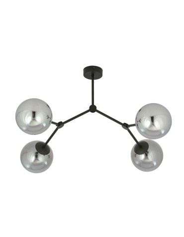 Emibig SPACE 4 BLACK/GRAFIT LAMPA SUFITOWA CZARNY 1134/4 - produkt 2