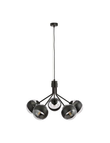Emibig NOVA 5 BLACK/STRIPE LAMPA WISZĄCA CZARNY 1139/5 - produkt 2