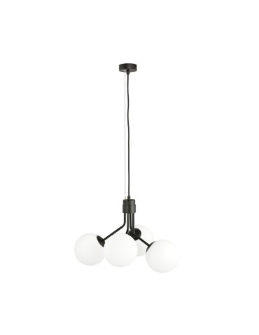 Emibig NOVA 4 BLACK/OPAL LAMPA WISZĄCA CZARNY 1138/4 - produkt 2